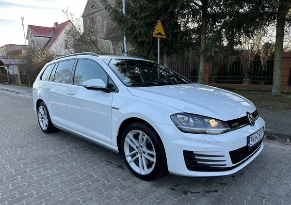 Volkswagen Golf cena 49900 przebieg: 237000, rok produkcji 2016 z Dębno małe 92